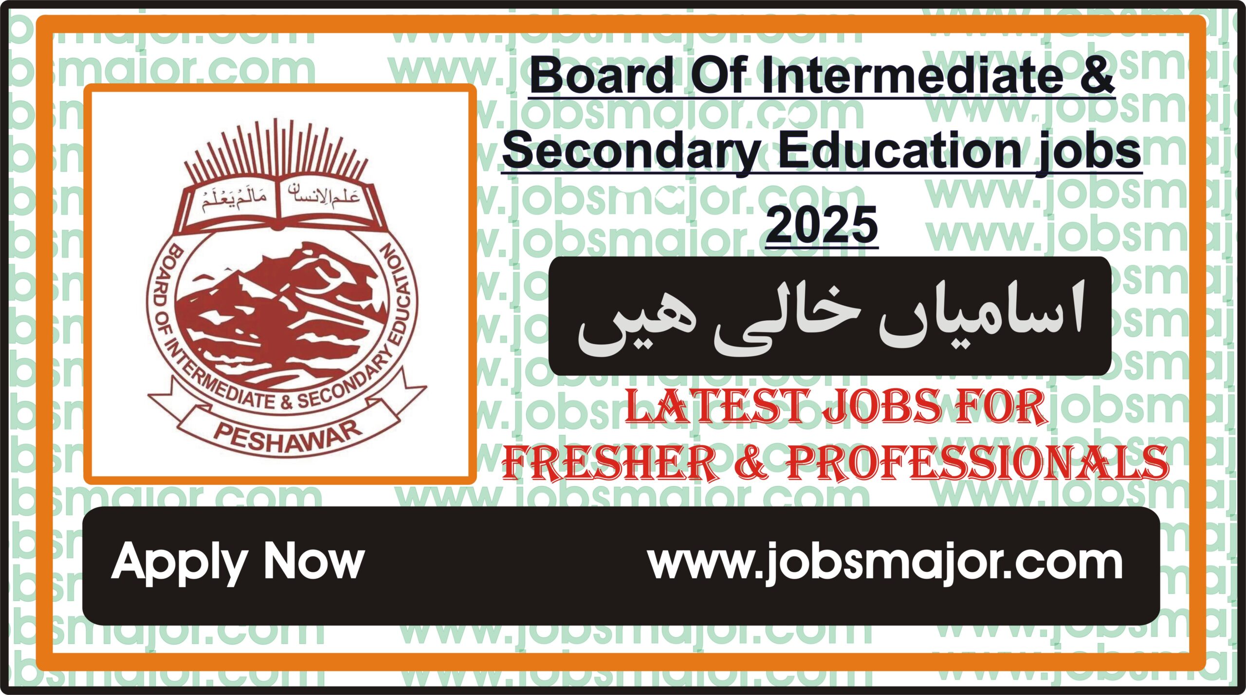 Board Of Intermediate & Secondary Education jobs 2025